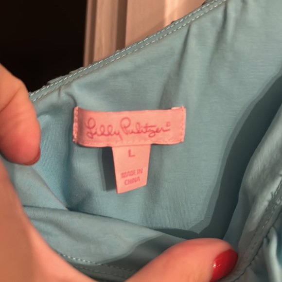 Lilly Pulitzer One Shoulder Dresss - Picture 4 of 6